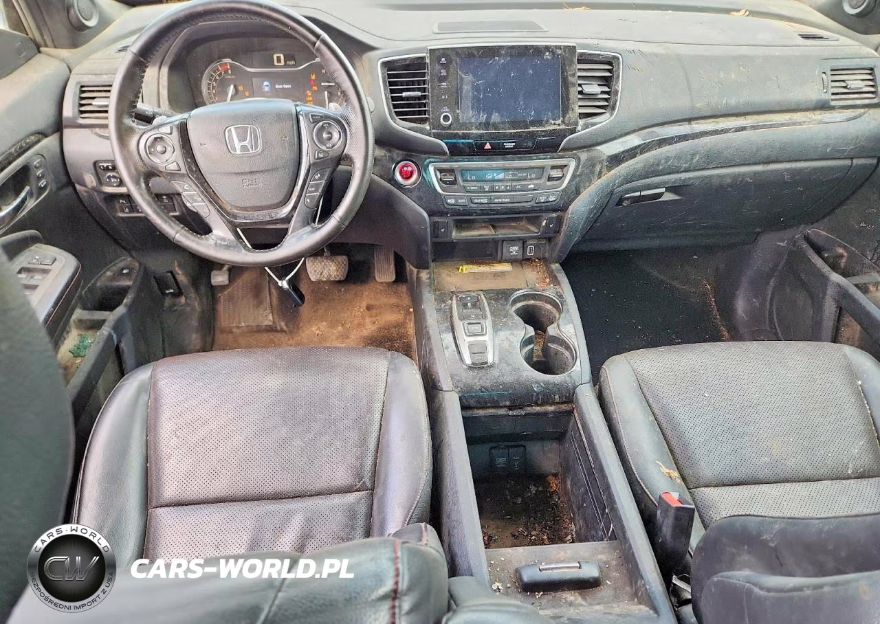 2022 Honda Ridgeline Black Edition VIN:5FPYK3F88NB019701 - 8