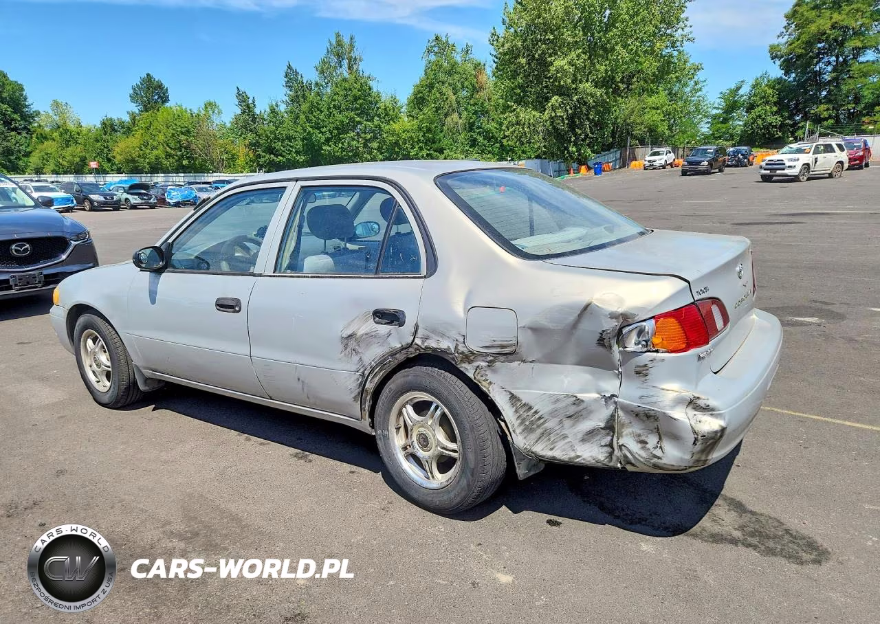 2000 Toyota Corolla Ve VIN:1NXBR12E6YZ306441 - 2