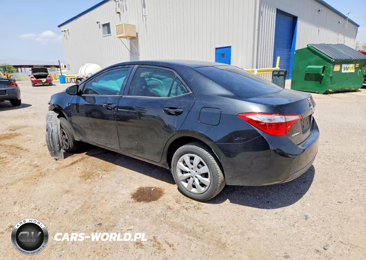 2016 Toyota Corolla Le VIN:5YFBURHE5GP525704 - 2