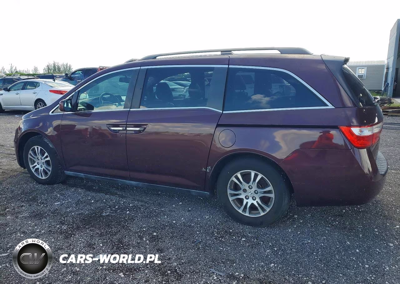 2011 Honda Odyssey Exl VIN:5FNRL5H61BB009153 - 2
