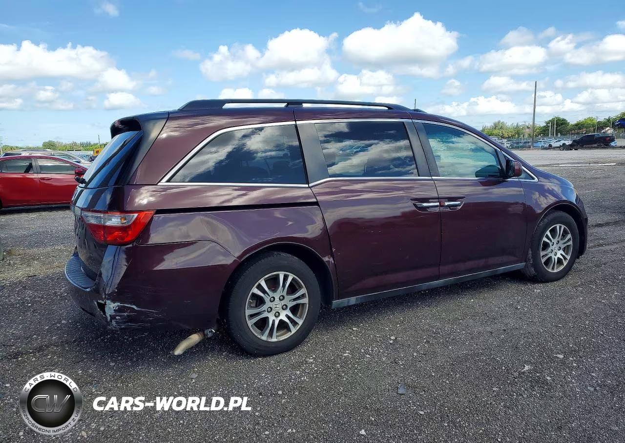 2011 Honda Odyssey Exl VIN:5FNRL5H61BB009153 - 3
