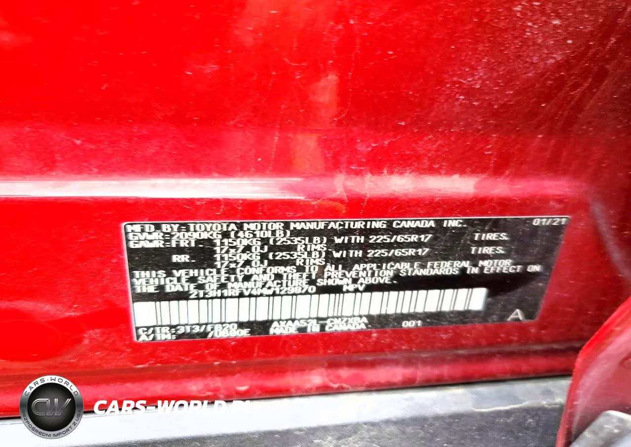 2021 Toyota Rav4 Le VIN:2T3H1RFV4MW129870 - 13