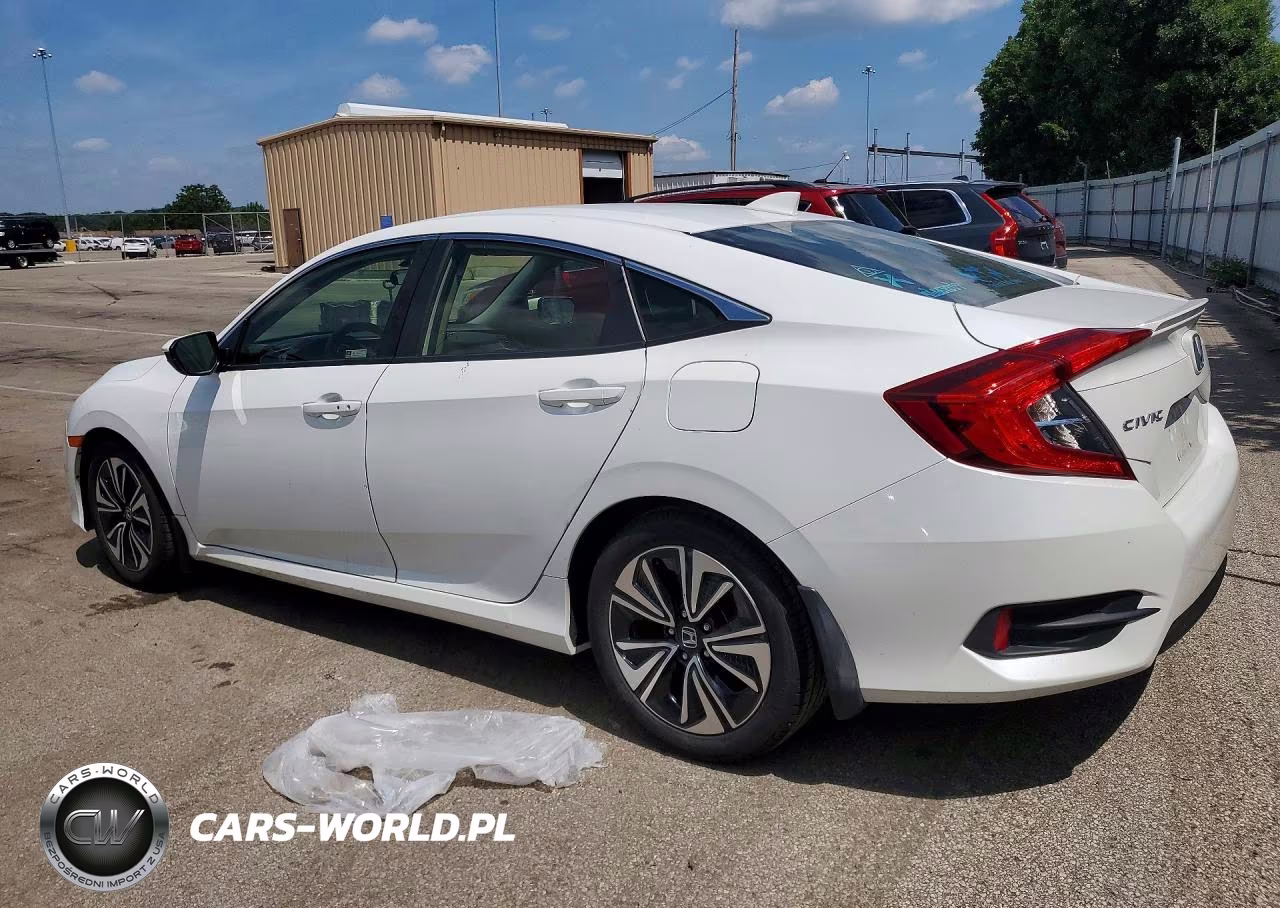 2018 Honda Civic Ex VIN:JHMFC1F37JX029477 - 2