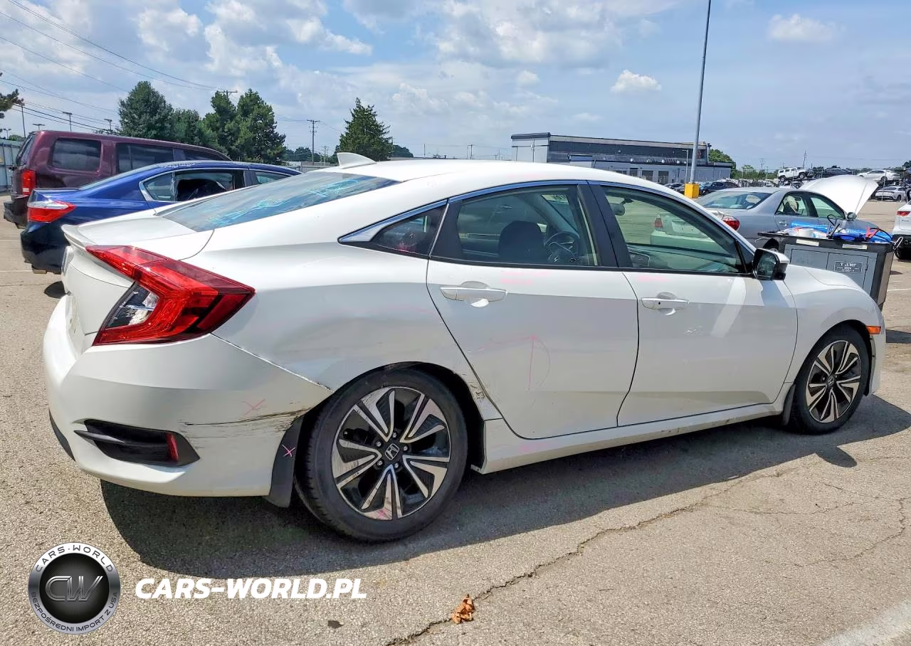 2018 Honda Civic Ex VIN:JHMFC1F37JX029477 - 3