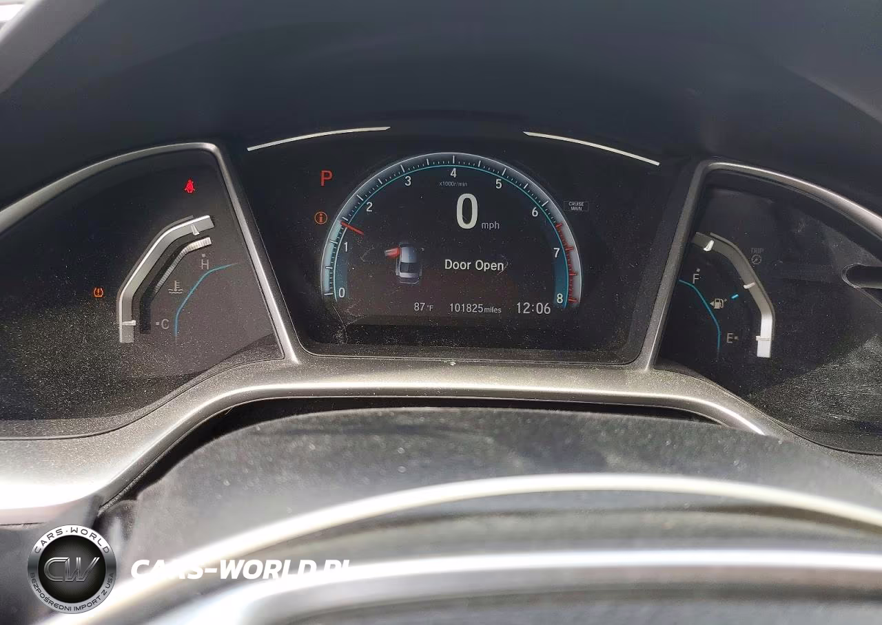 2018 Honda Civic Ex VIN:JHMFC1F37JX029477 - 9