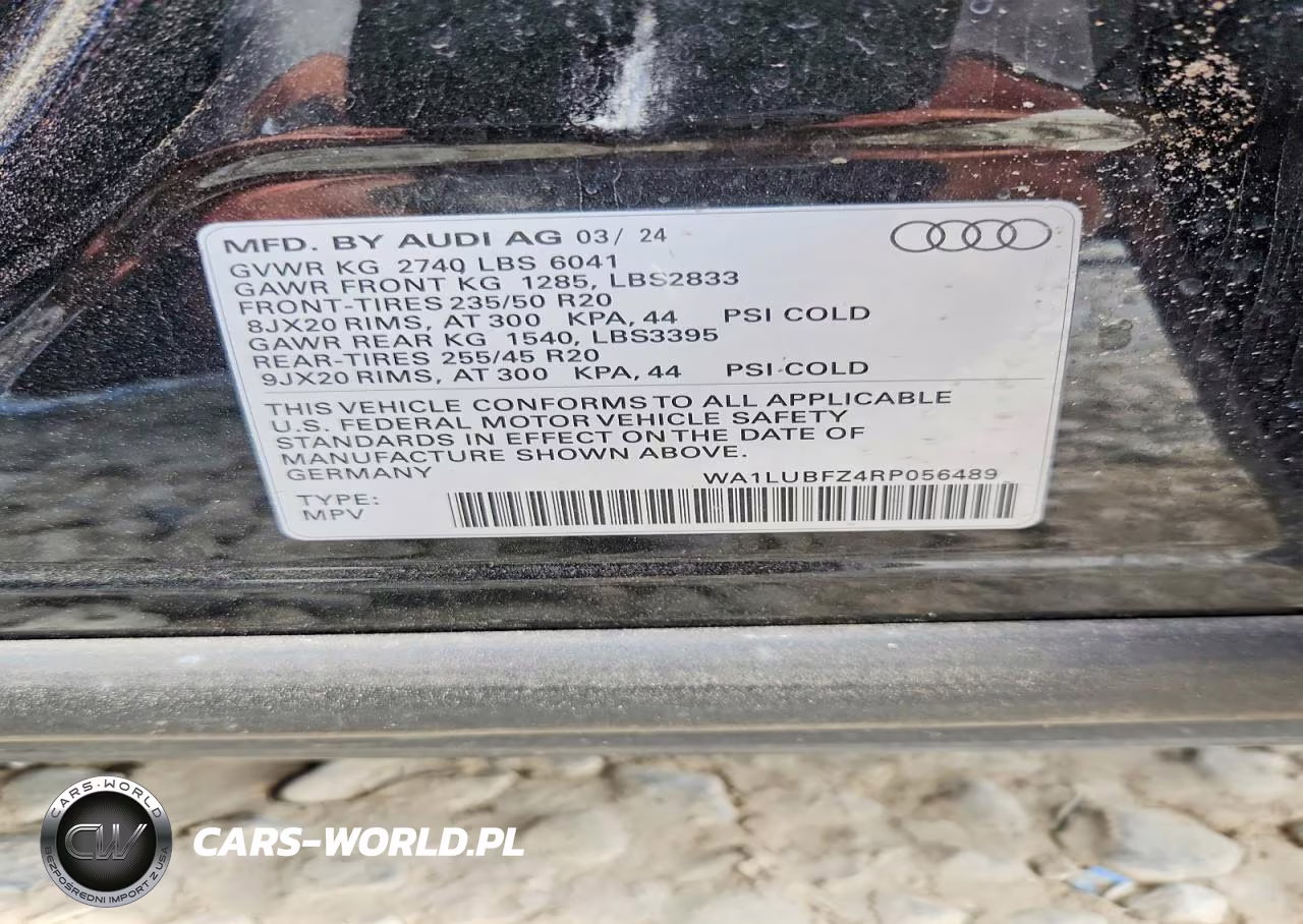 2024 Audi Q4 E-Tron Premium Plus VIN:WA1LUBFZ4RP056489 - 12