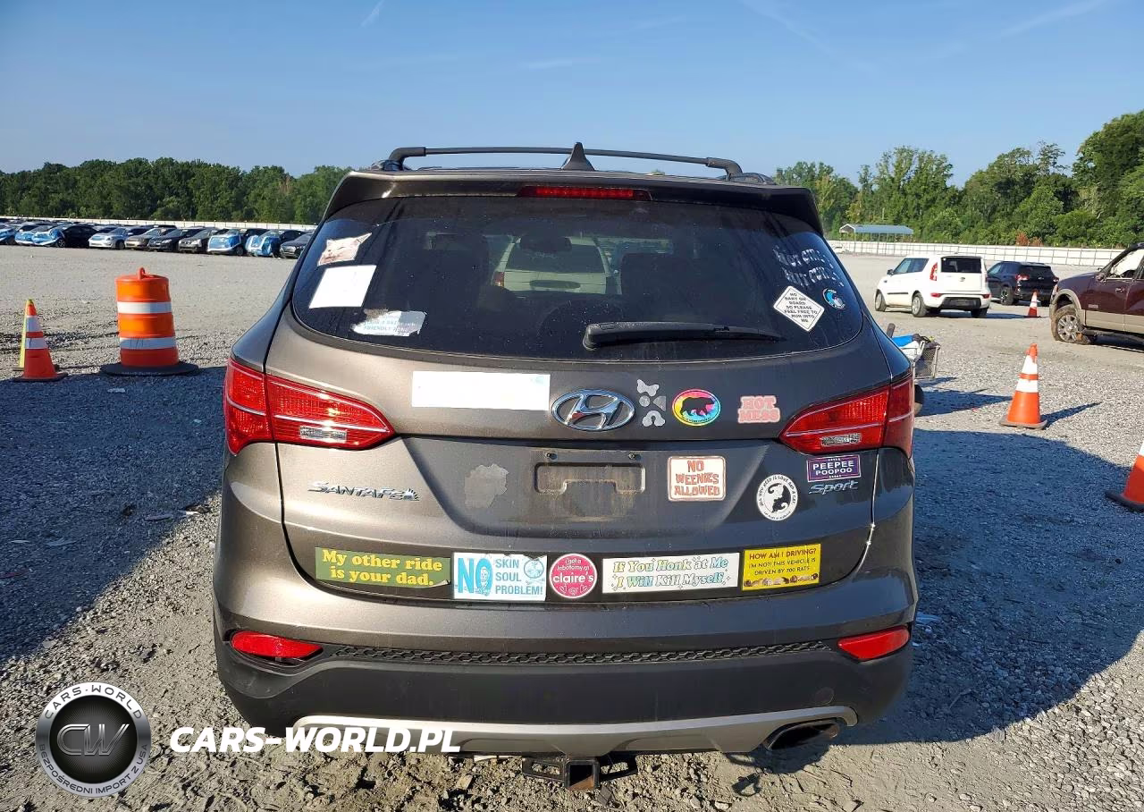 2013 Hyundai Santa Fe Sport 2.4L VIN:5XYZU3LBXDG124528 - 6