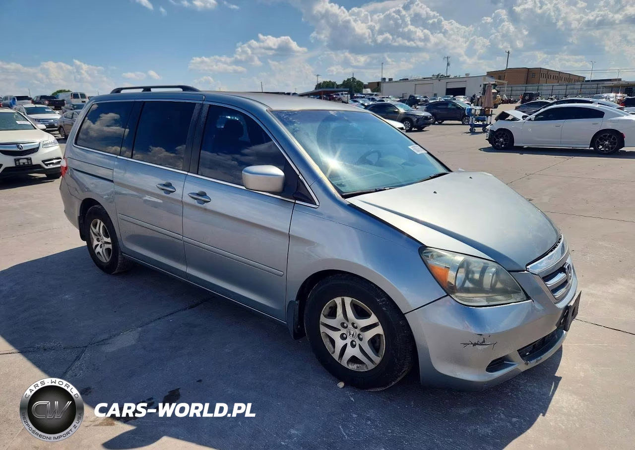 2005 Honda Odyssey Ex VIN:5FNRL38415B054715 - 4