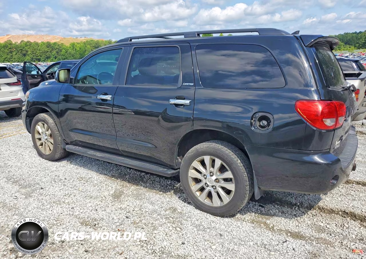 2010 Toyota Sequoia Limited VIN:5TDJW5G13AS027884 - 2