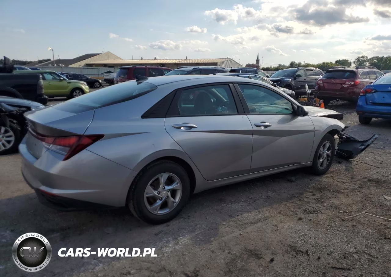 2021 Hyundai Elantra Se VIN:5NPLL4AG6MH052653 - 3