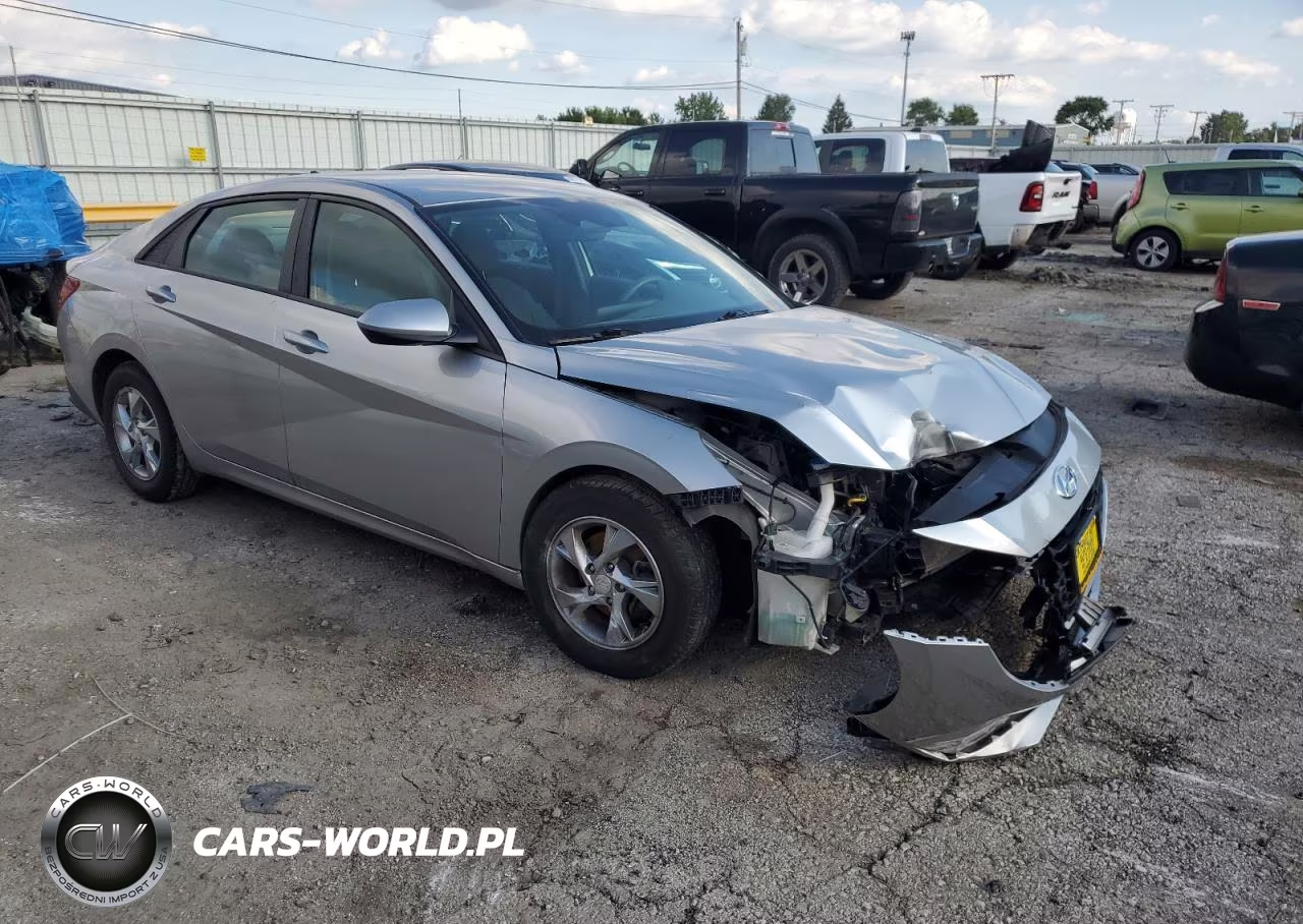 2021 Hyundai Elantra Se VIN:5NPLL4AG6MH052653 - 4