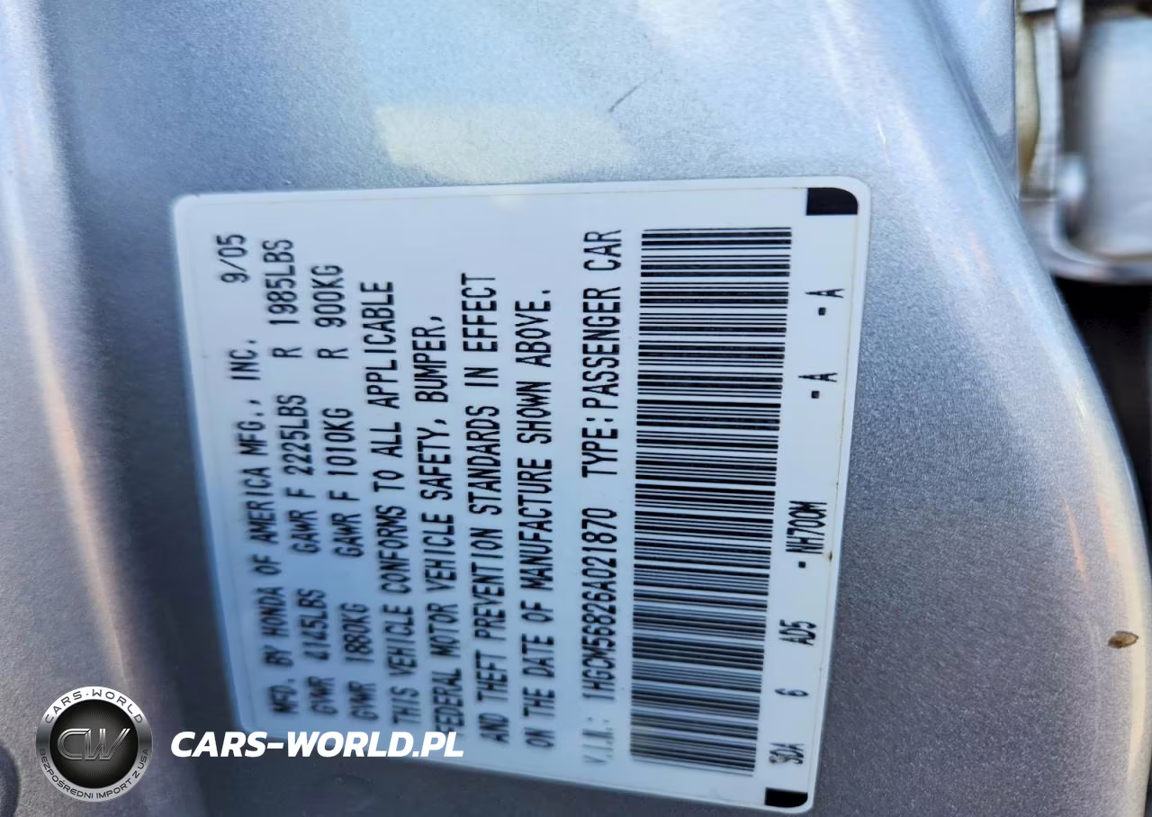 2006 Honda Accord Ex VIN:1HGCM56826A021870 - 12