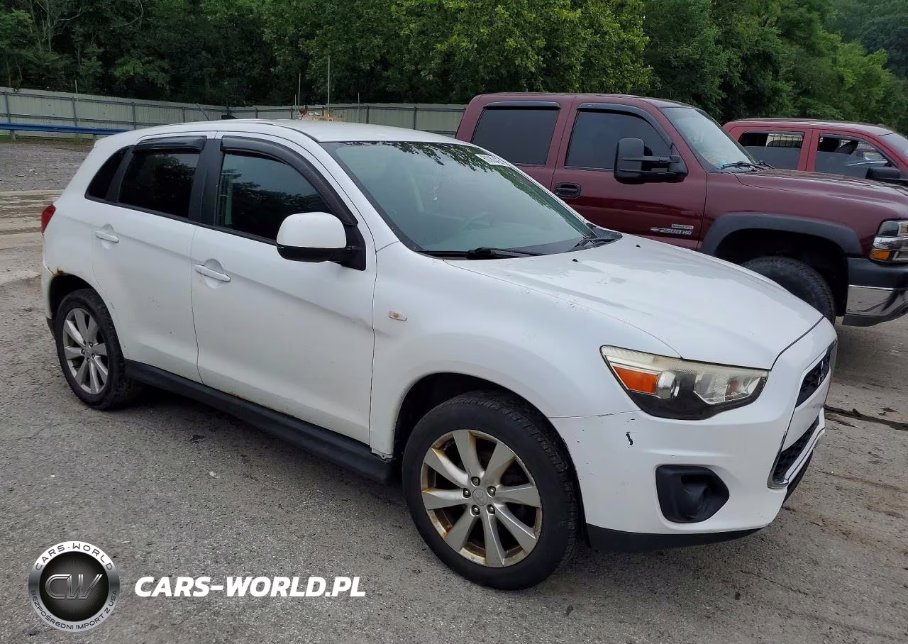 2014 Mitsubishi Outlander Sport Es VIN:4A4AR3AU6EE016316 - 4