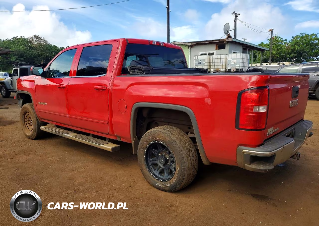 2016 GMC Sierra K1500 Sle VIN:3GTU2MEC8GG240814 - 2