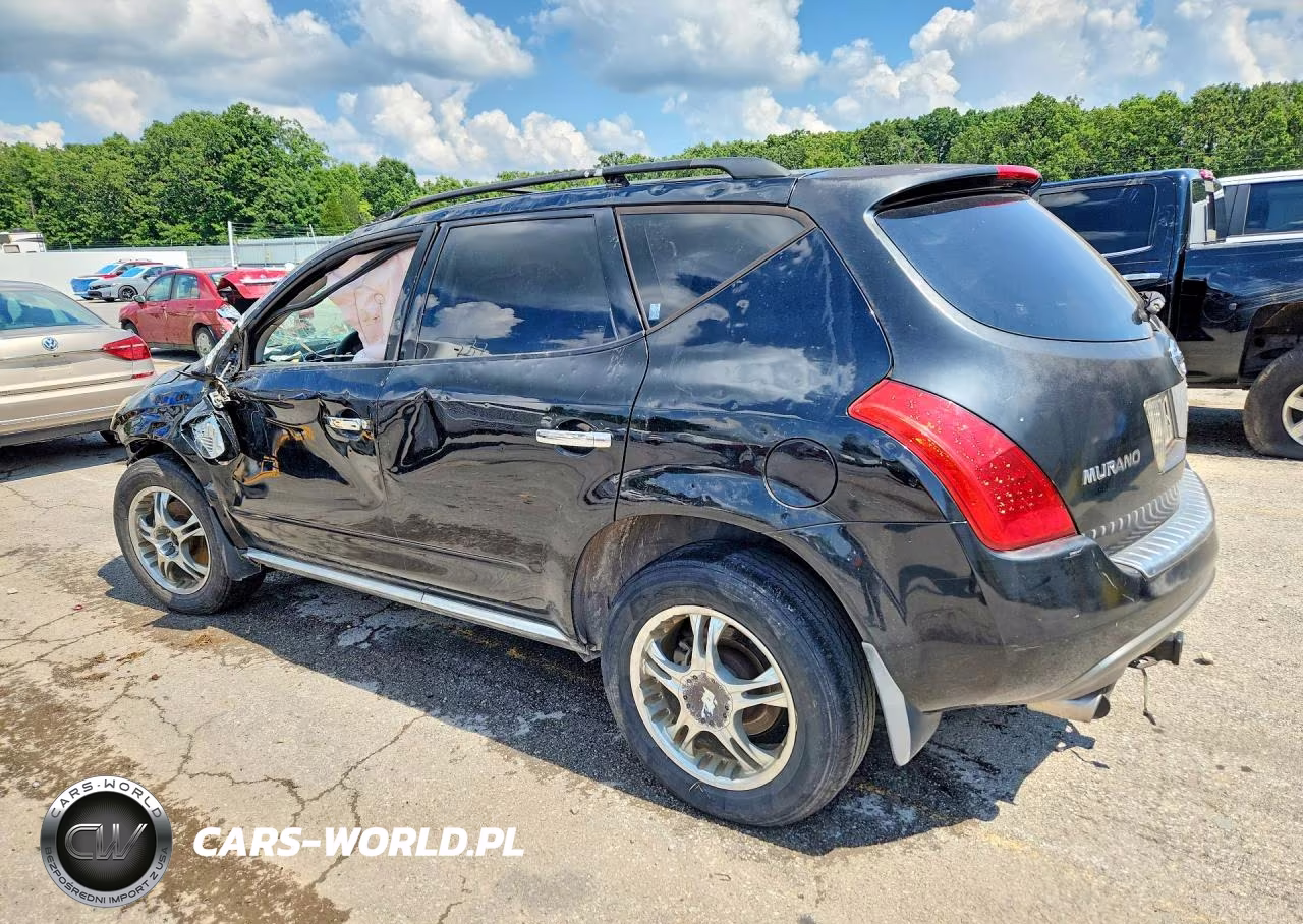 2007 Nissan Murano S VIN:JN8AZ08T47W501932 - 2
