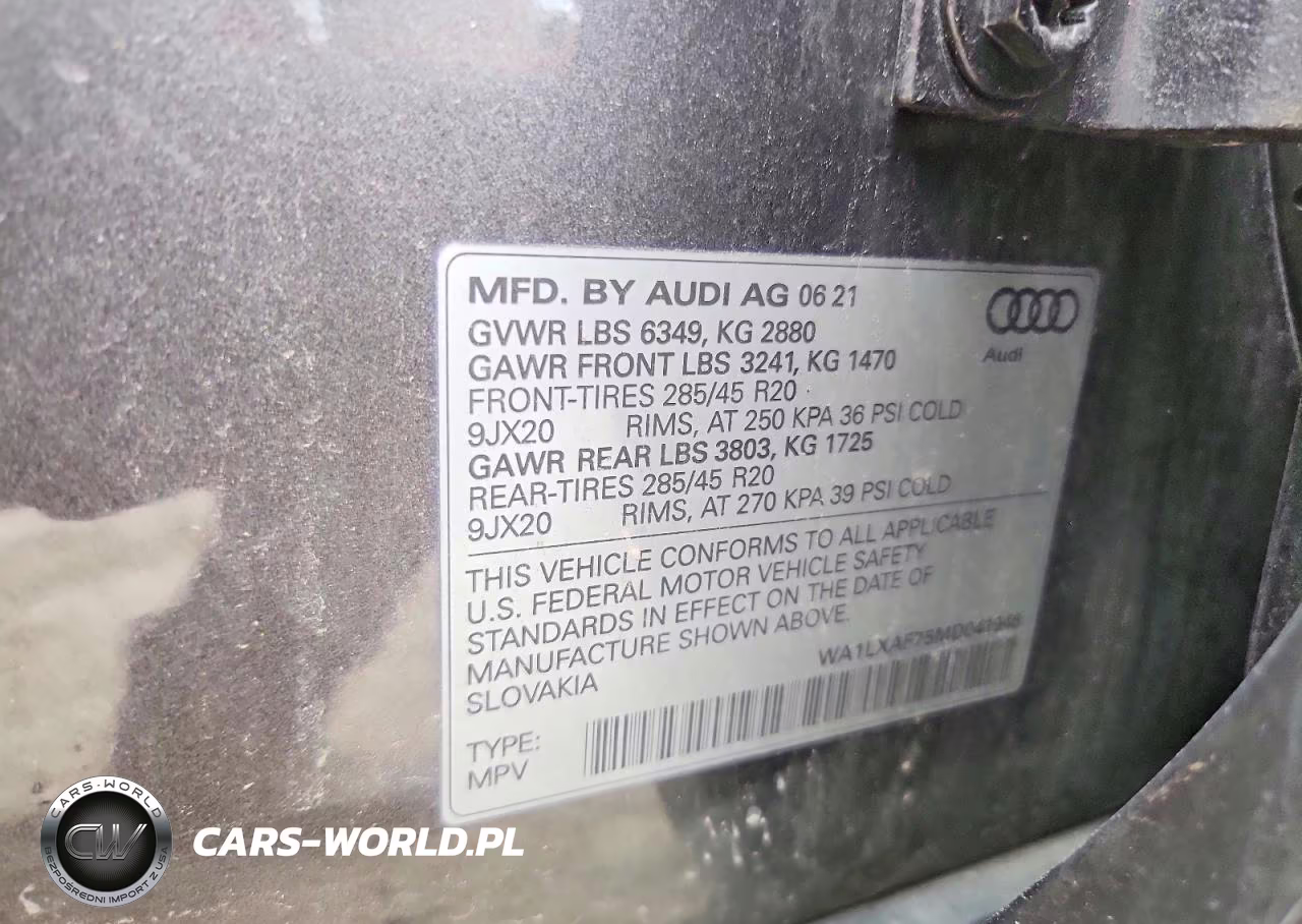 2021 Audi Q7 Premium Plus VIN:WA1LXAF75MD041946 - 13