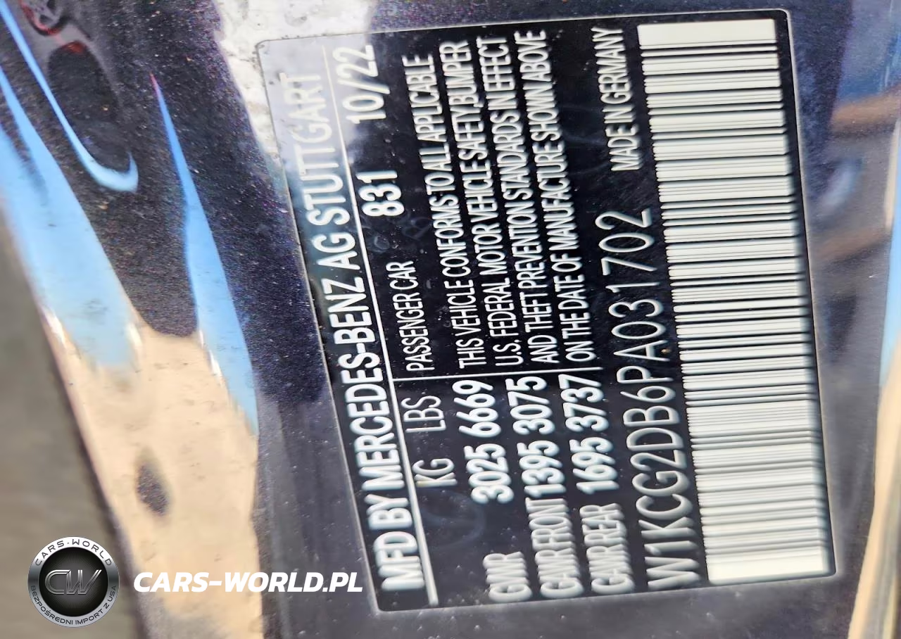 2023 Mercedes-Benz Eqs Sedan 450+ VIN:W1KCG2DB6PA031702 - 12