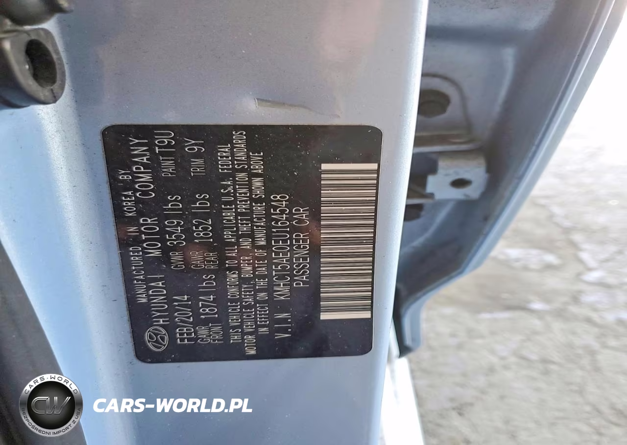 2014 Hyundai Accent Gs VIN:KMHCT5AE0EU164548 - 12