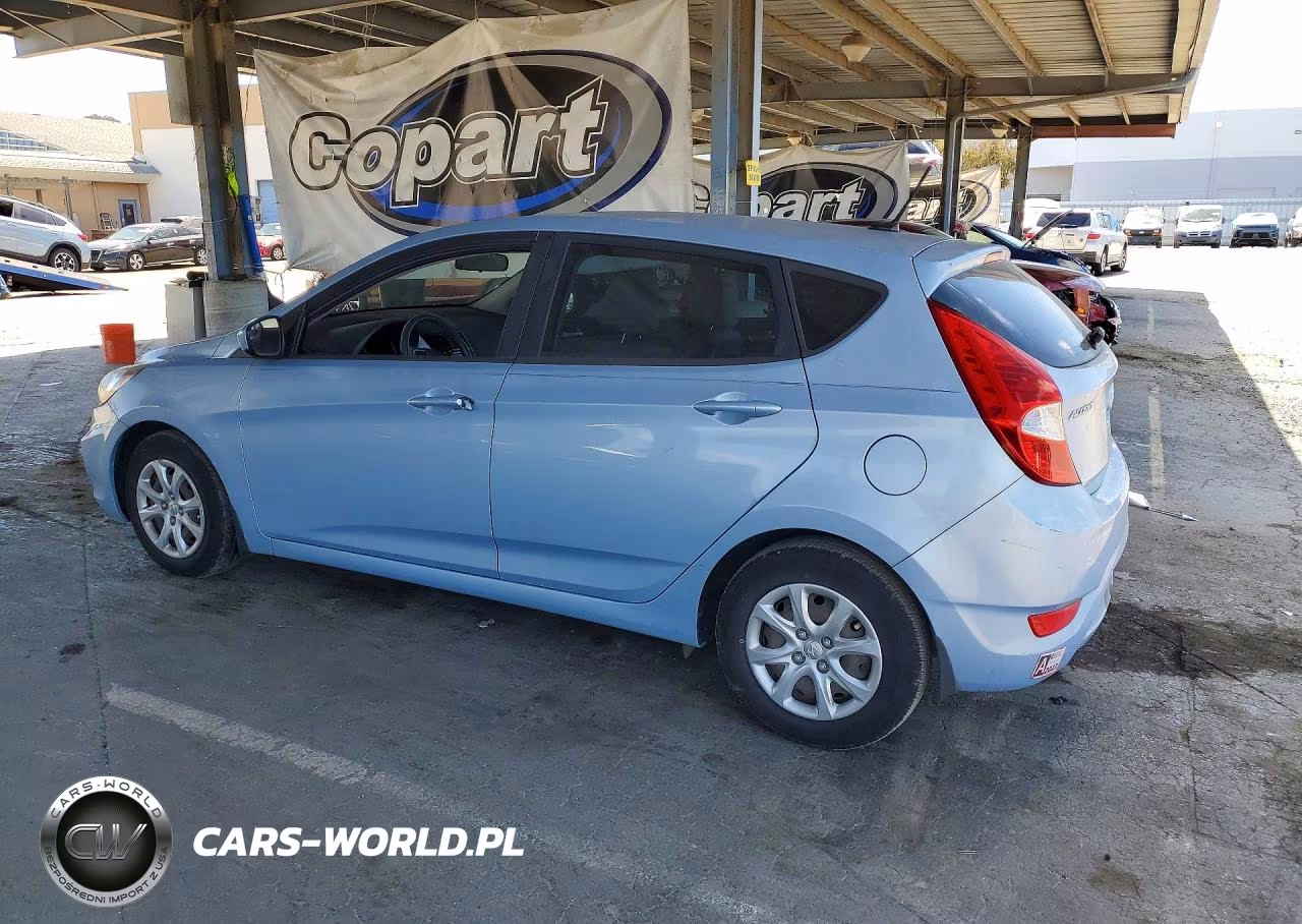 2014 Hyundai Accent Gs VIN:KMHCT5AE0EU164548 - 2