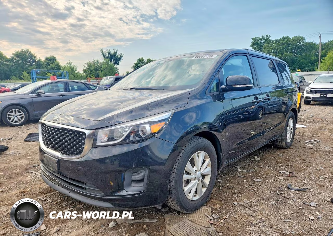 2016 Kia Sedona Lx VIN:KNDMB5C11G6192596 - 1