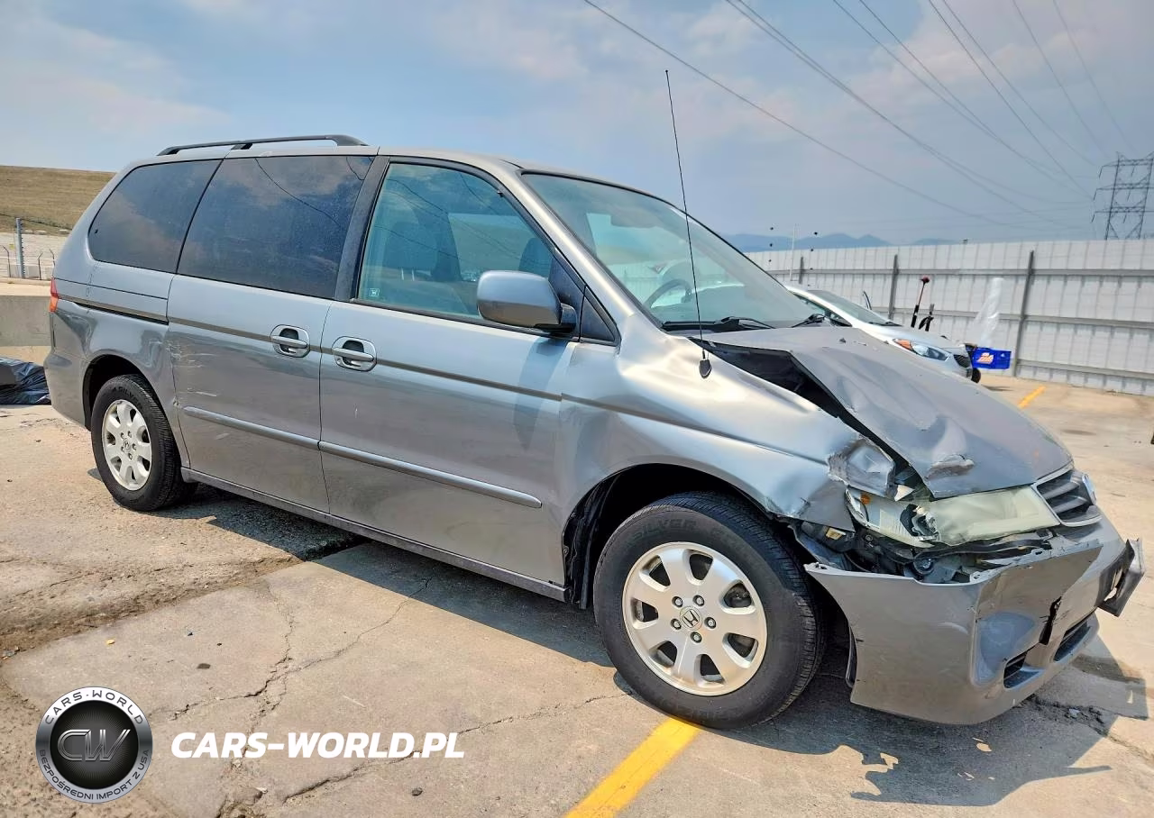 2002 Honda Odyssey Ex VIN:5FNRL18682B023043 - 4