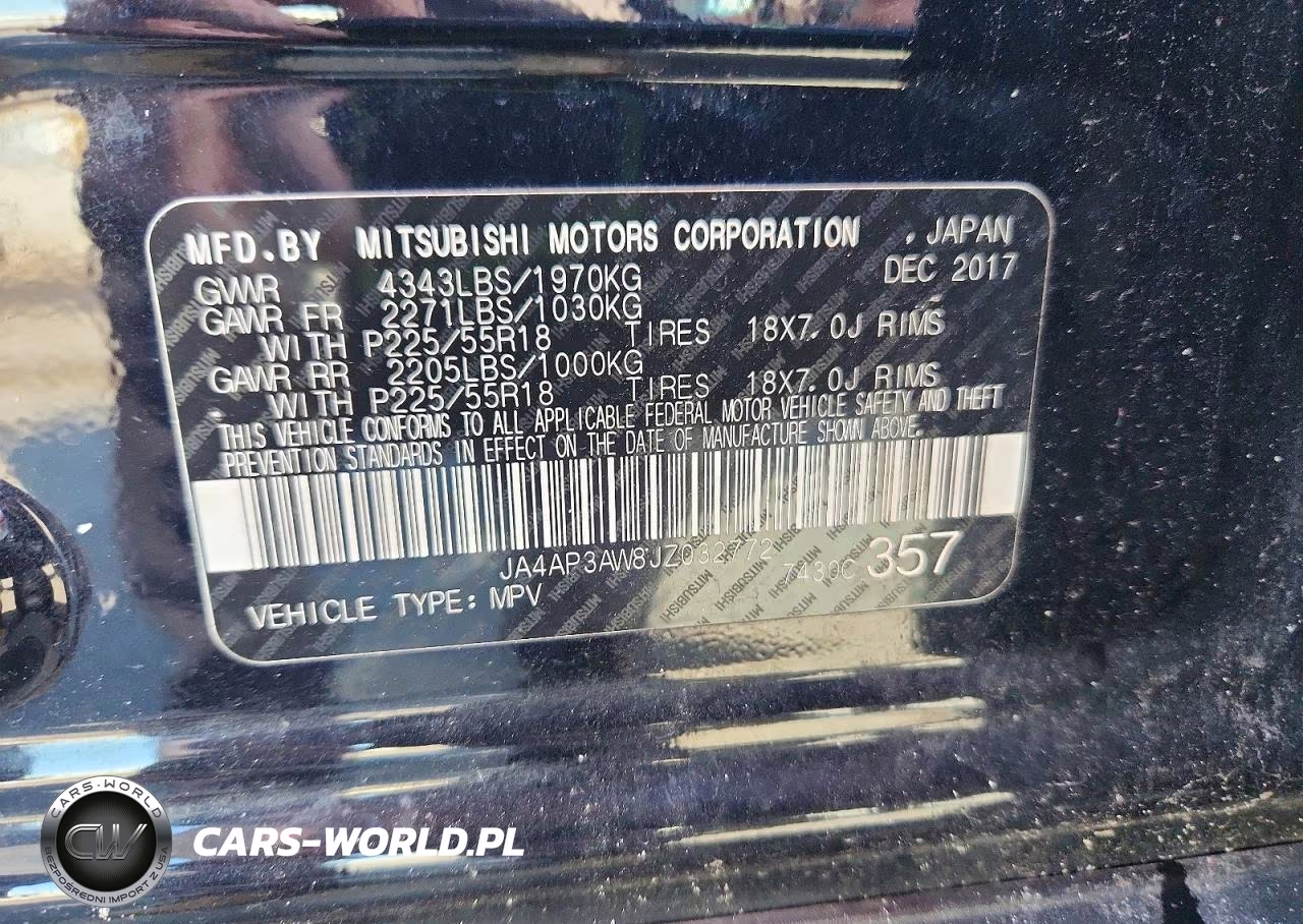 2018 Mitsubishi Outlander Sport Es VIN:JA4AP3AW8JZ032772 - 13