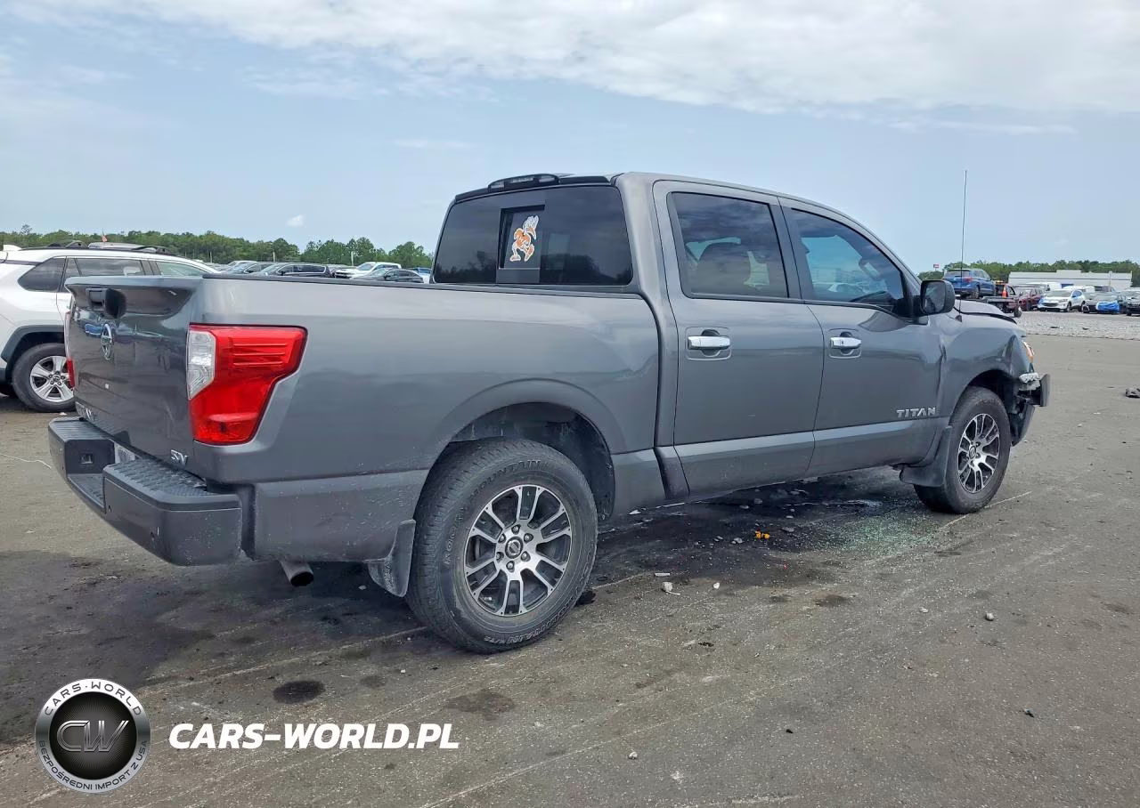 2021 Nissan Titan Sv VIN:1N6AA1EF3MN520882 - 3
