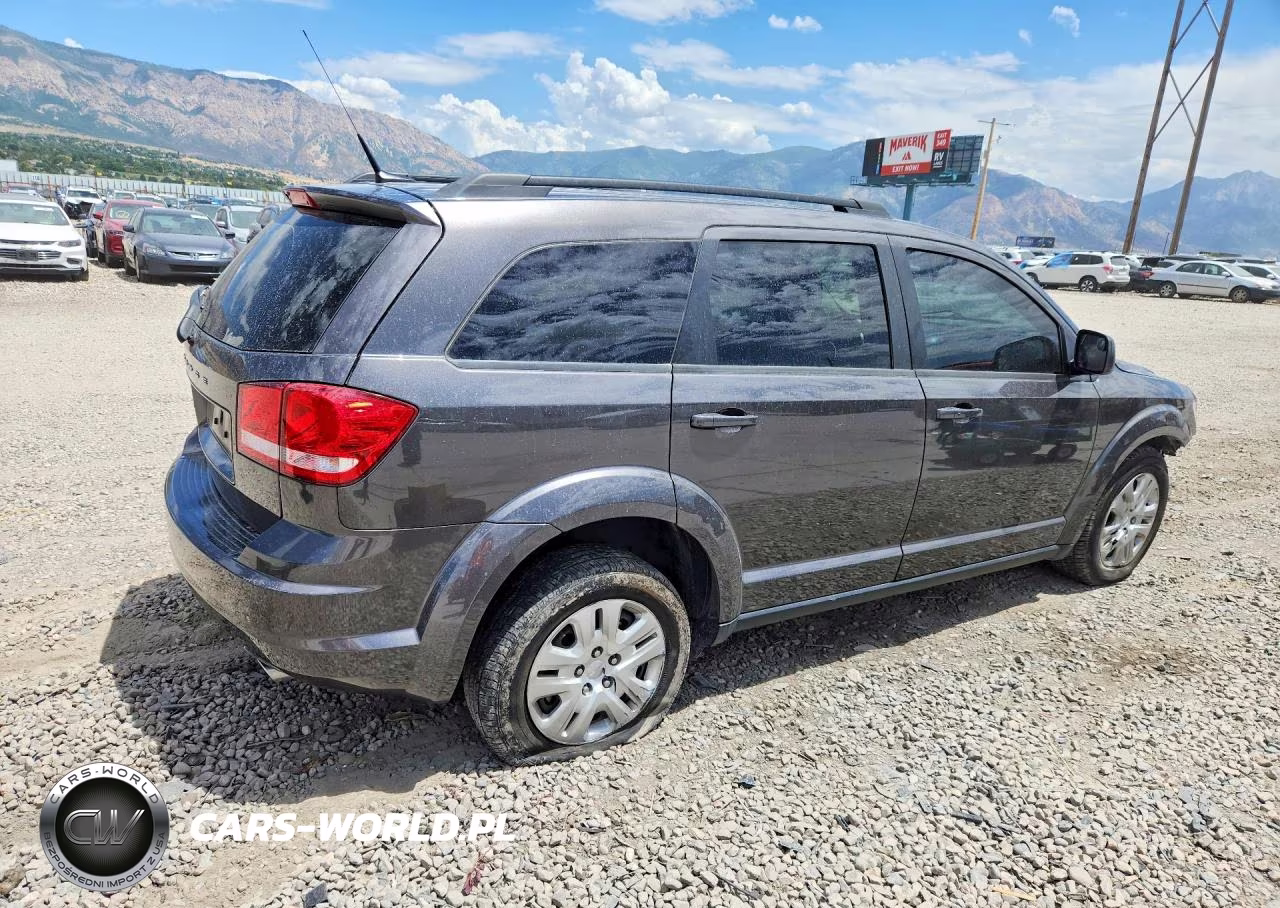 2017 Dodge Journey Se Fwd VIN:3C4PDDAG4HT520576 - 3