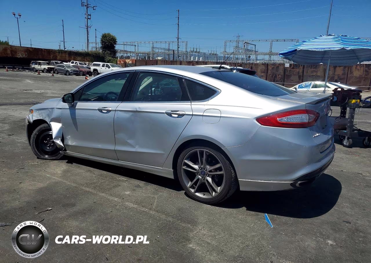 2015 Ford Fusion Titanium VIN:3FA6P0D96FR154211 - 2