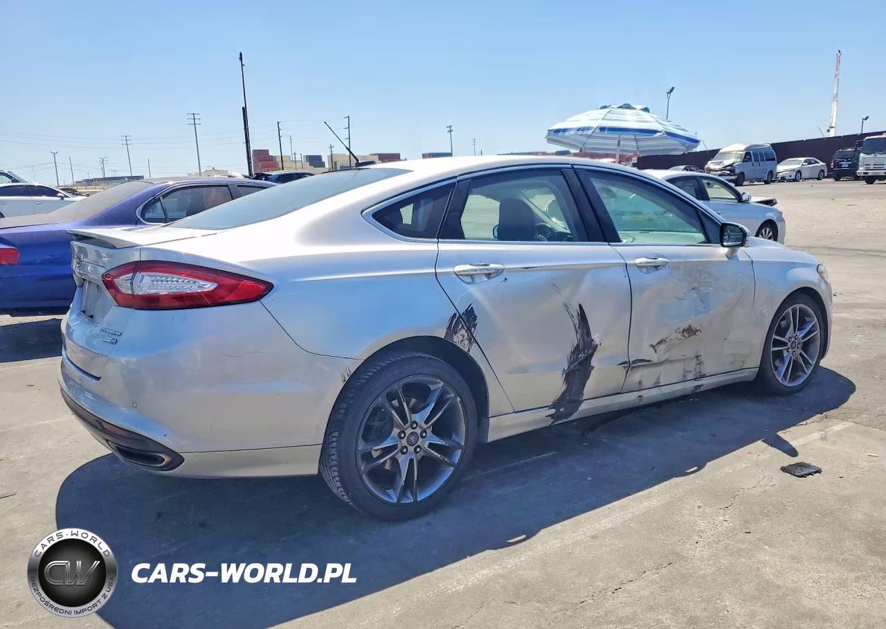 2015 Ford Fusion Titanium VIN:3FA6P0D96FR154211 - 3