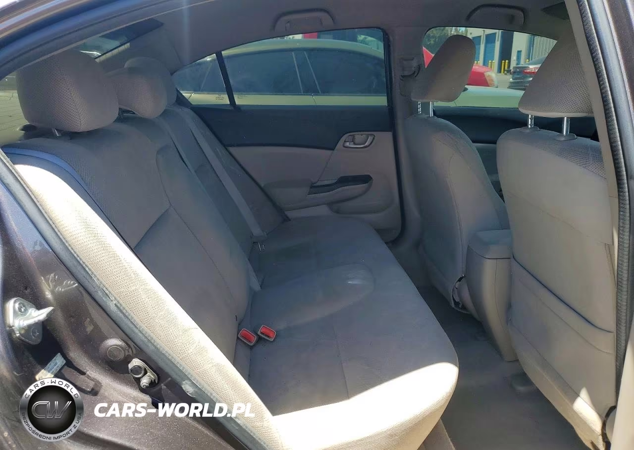 2012 Honda Civic Lx VIN:19XFB2F55CE310207 - 10