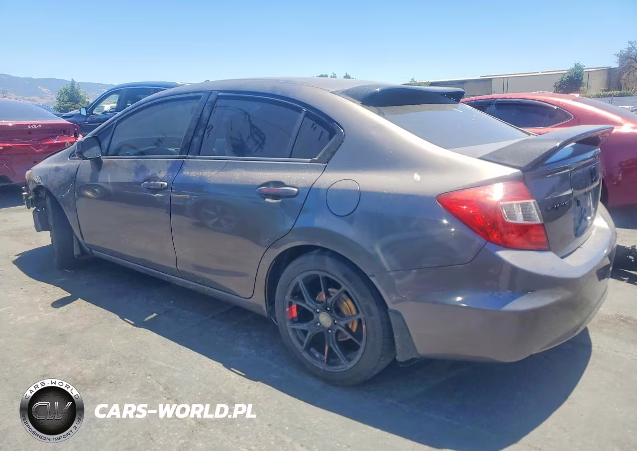 2012 Honda Civic Lx VIN:19XFB2F55CE310207 - 2