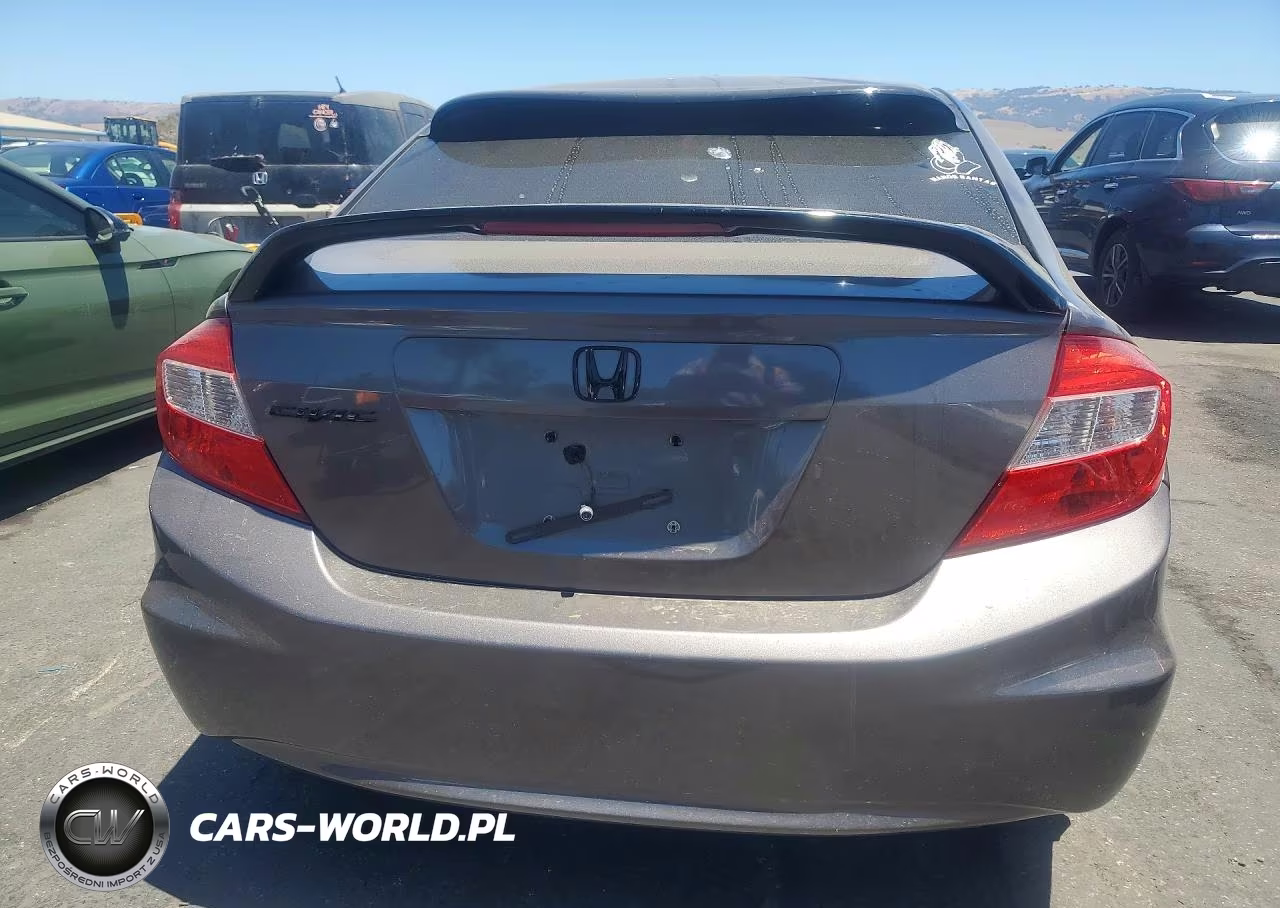 2012 Honda Civic Lx VIN:19XFB2F55CE310207 - 6