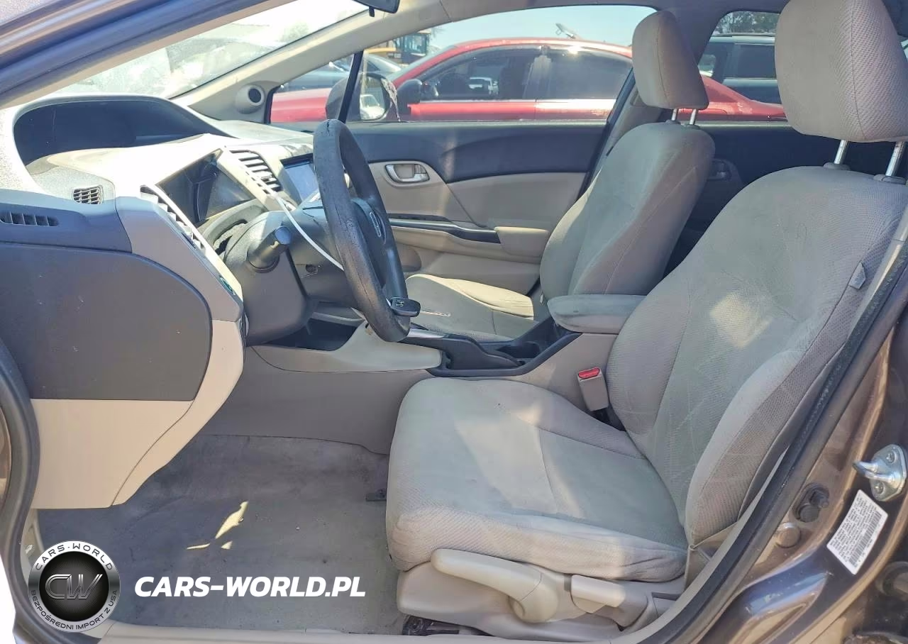 2012 Honda Civic Lx VIN:19XFB2F55CE310207 - 7