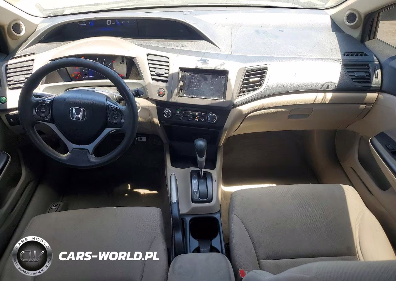 2012 Honda Civic Lx VIN:19XFB2F55CE310207 - 8