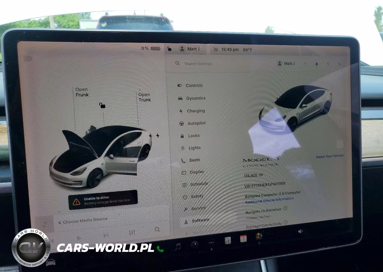 2018 Tesla Model 3 VIN:5YJ3E1EA7JF007505 - 9