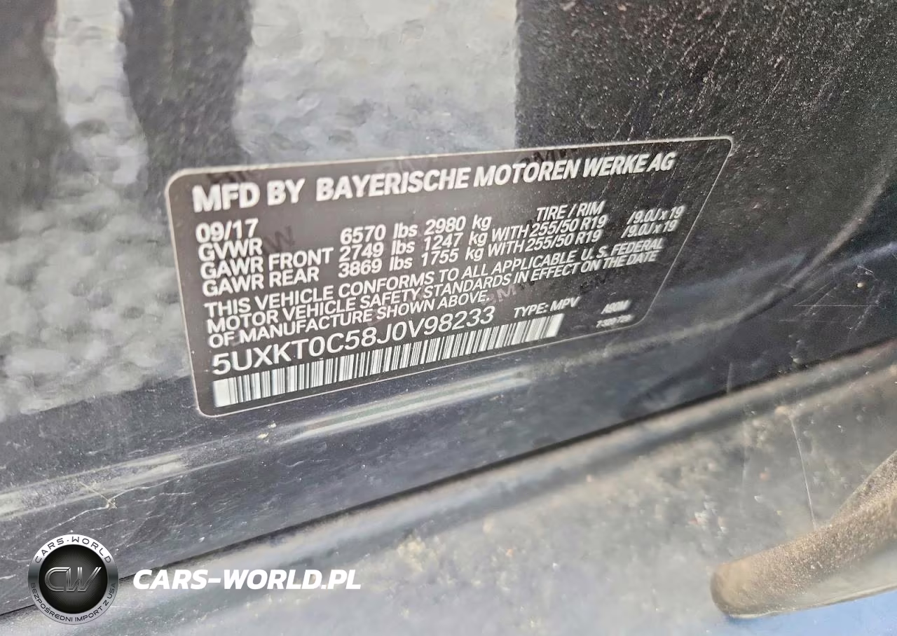 2018 BMW X5 Xdr40E VIN:5UXKT0C58J0V98233 - 13