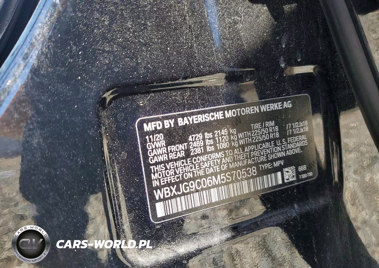 2021 BMW X1 xDrive28I VIN:WBXJG9C06M5S70538 - 13