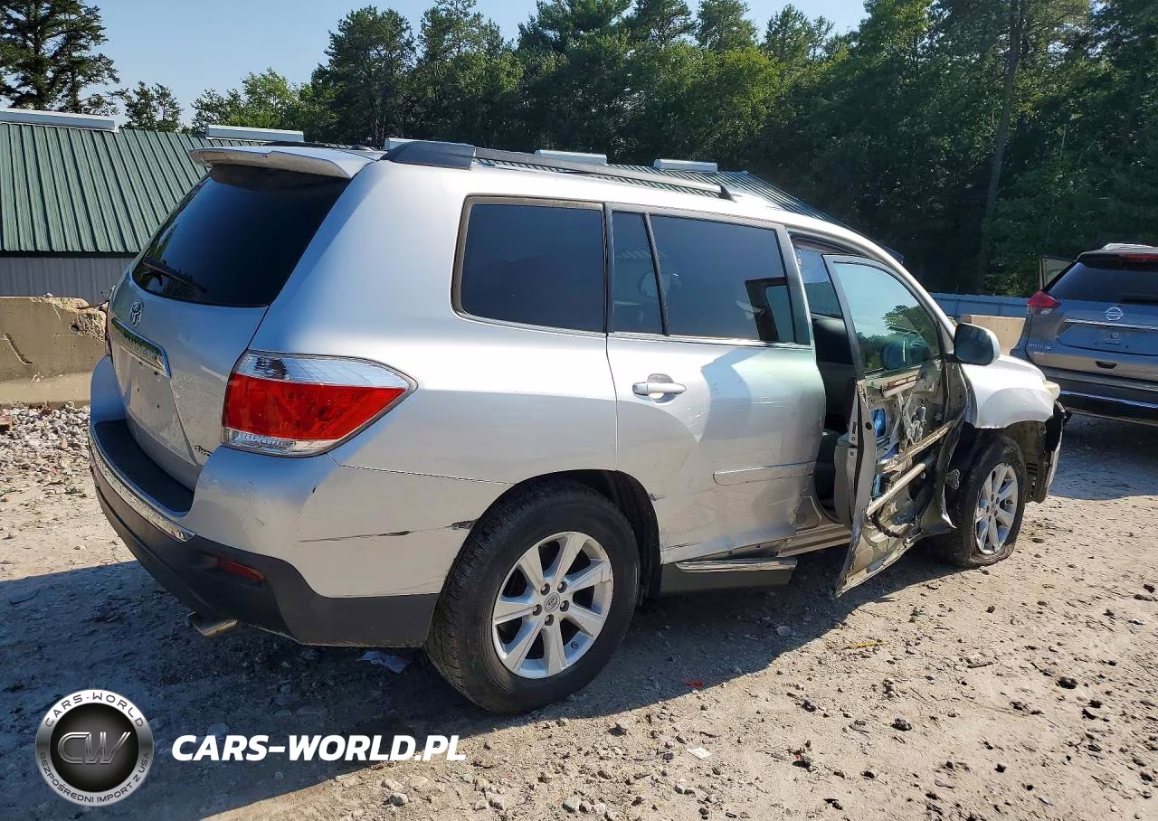 2011 Toyota Highlander Se VIN:5TDBK3EH3BS091834 - 3