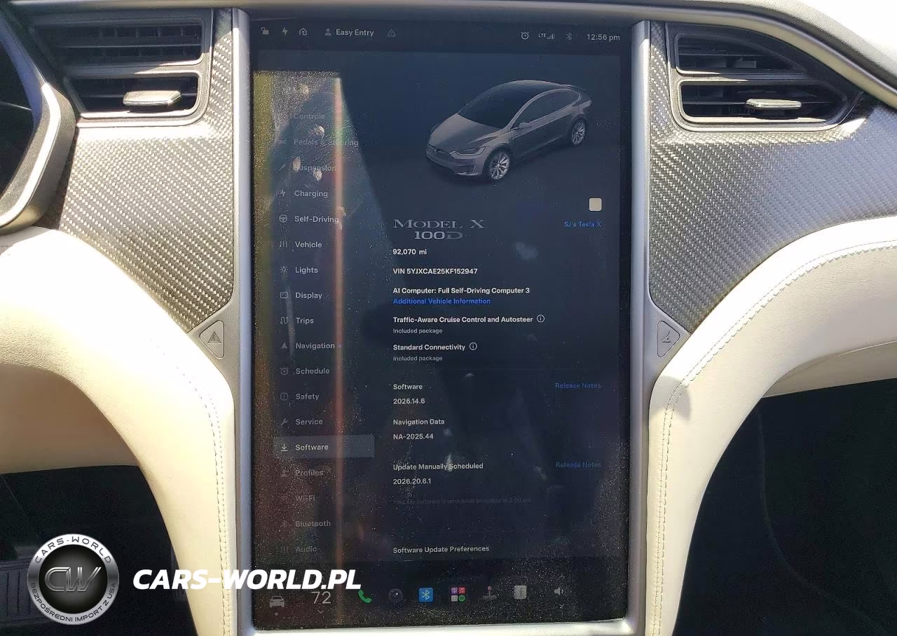 2019 Tesla Model X VIN:5YJXCAE25KF152947 - 9