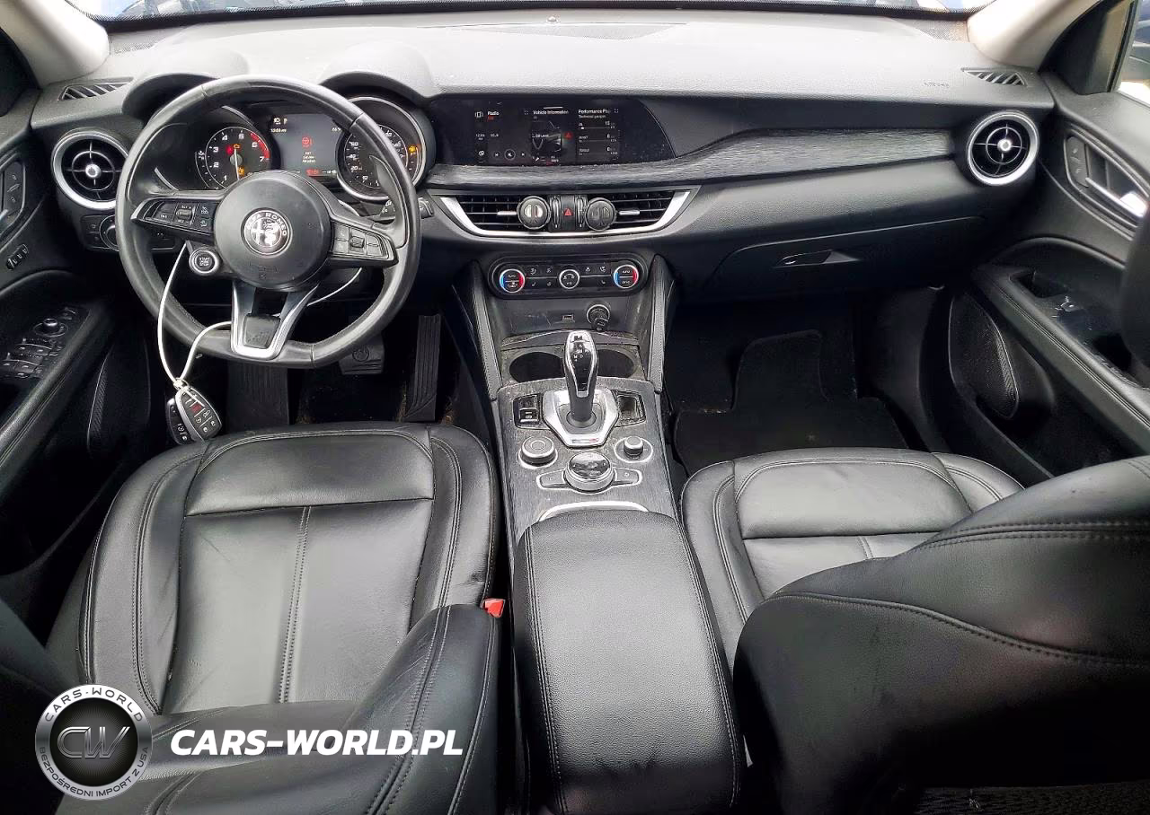 2021 Alfa Romeo Stelvio Sport VIN:ZASPAKAN3M7D09967 - 8