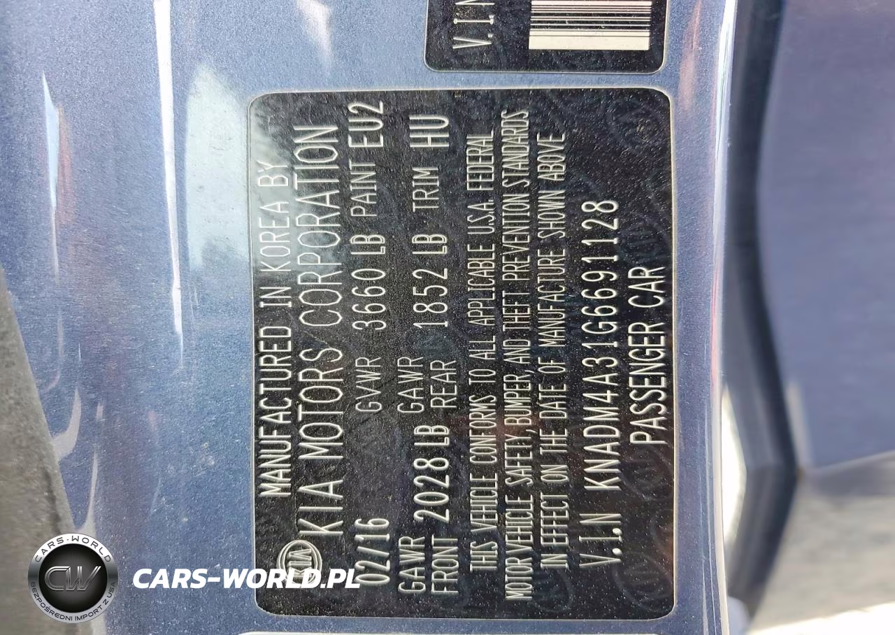 2016 Kia Rio Lx VIN:KNADM4A31G6691128 - 13