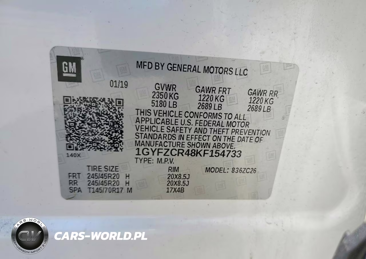 2019 Cadillac Xt4 VIN:1GYFZCR48KF154733 - 13