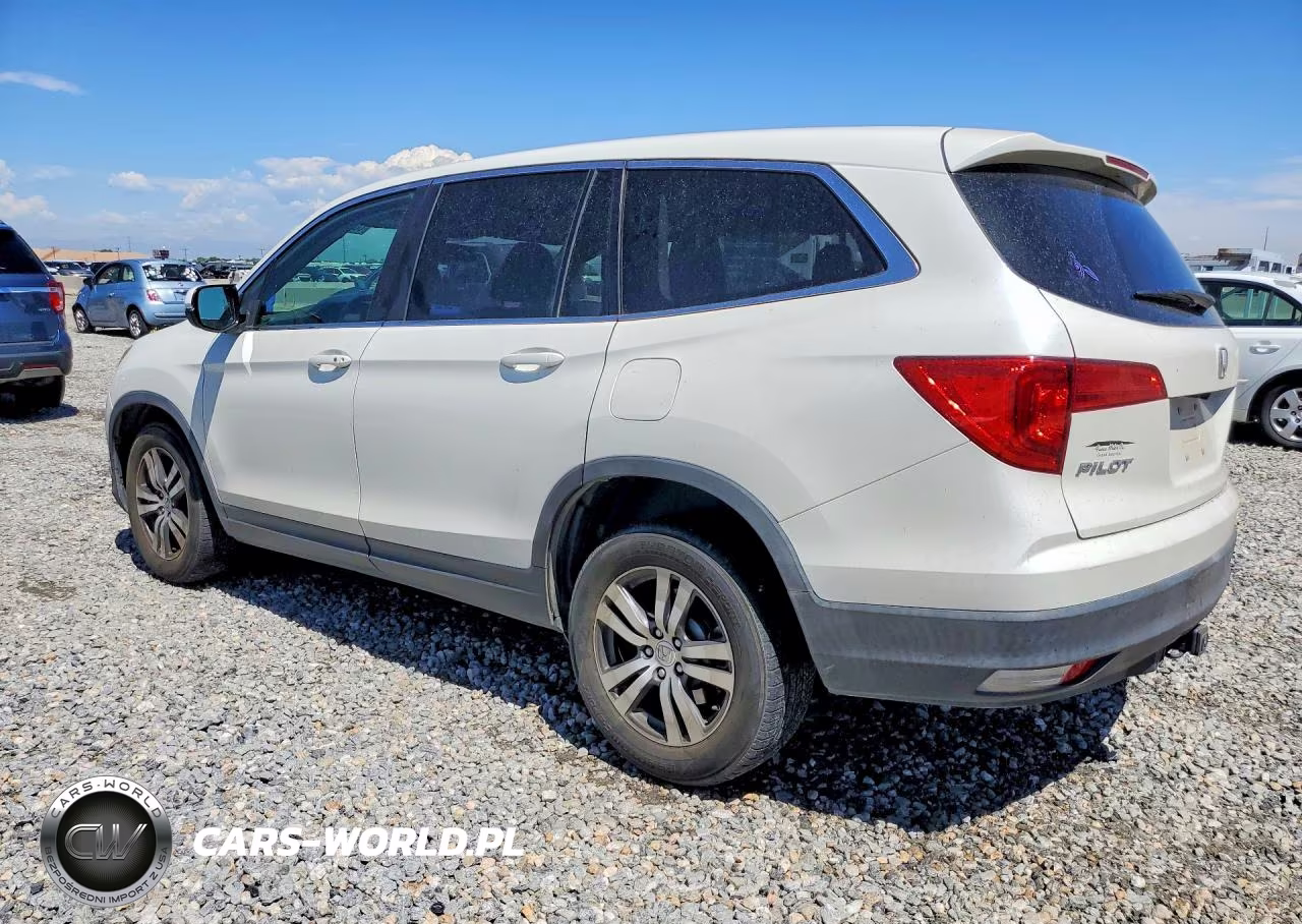 2017 Honda Pilot Exl VIN:5FNYF6H54HB099696 - 2