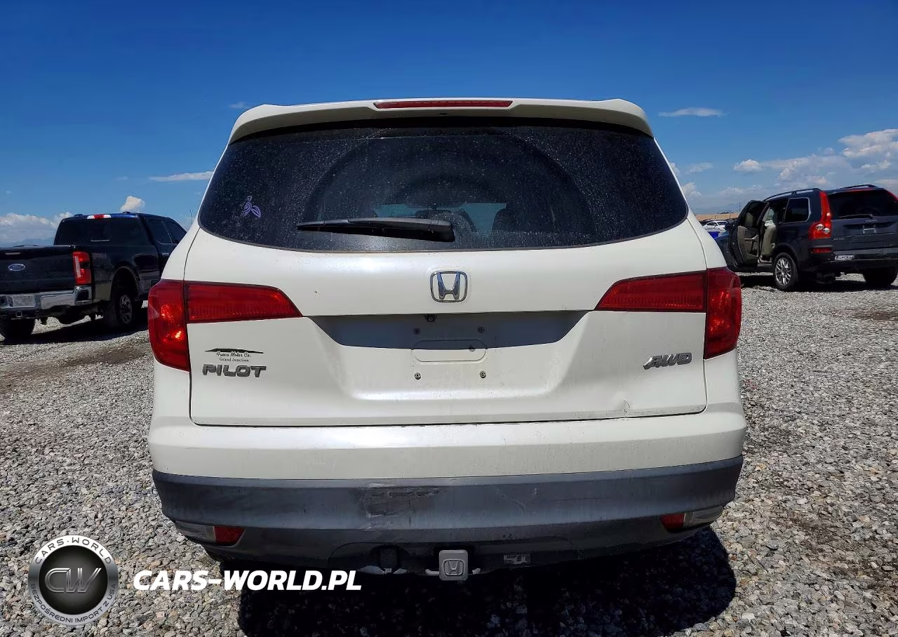 2017 Honda Pilot Exl VIN:5FNYF6H54HB099696 - 6