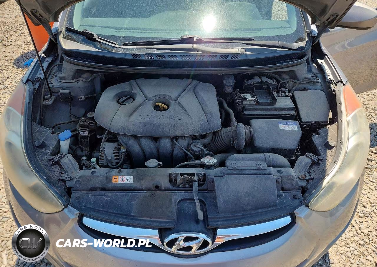 2013 Hyundai Elantra Gls VIN:KMHDH4AE9DU702954 - 11