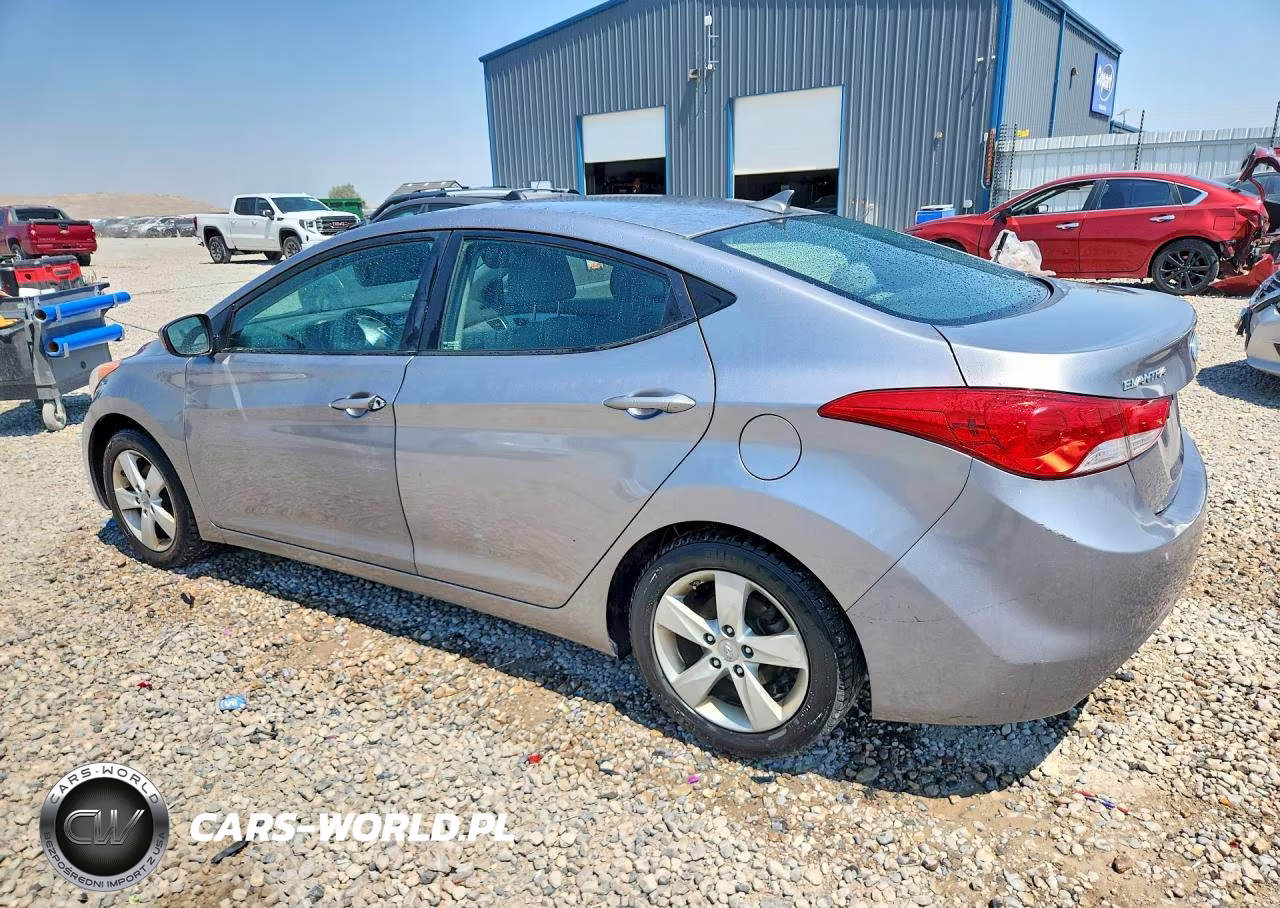 2013 Hyundai Elantra Gls VIN:KMHDH4AE9DU702954 - 2