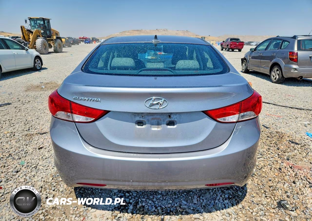 2013 Hyundai Elantra Gls VIN:KMHDH4AE9DU702954 - 6