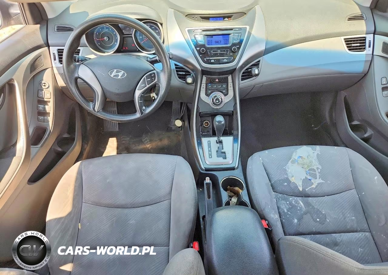 2013 Hyundai Elantra Gls VIN:KMHDH4AE9DU702954 - 8