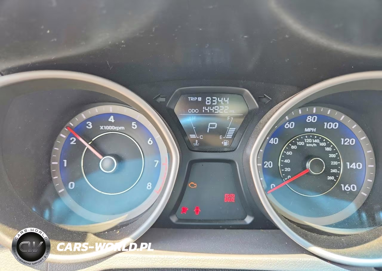 2013 Hyundai Elantra Gls VIN:KMHDH4AE9DU702954 - 9